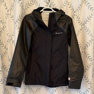 Columbia Black Hybrid Outdry Glacial Jacket Hooded